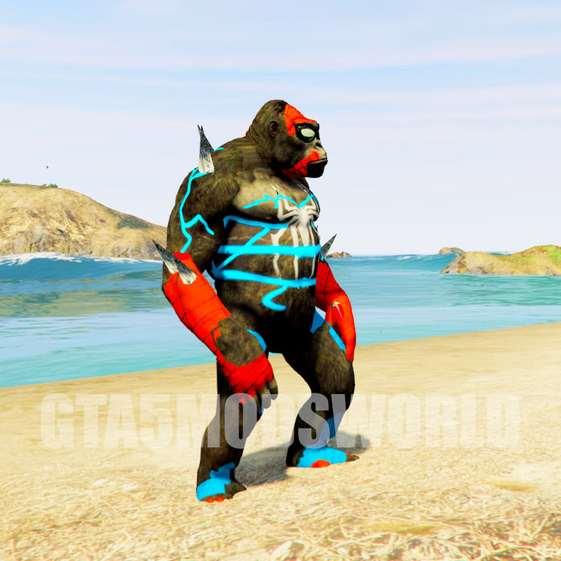 Spider-Man Kong 5 GTA5 MODS