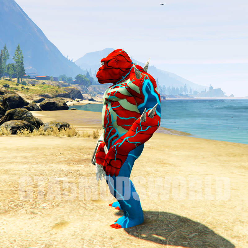 Spider-Man Kong 6 GTA5 MODS