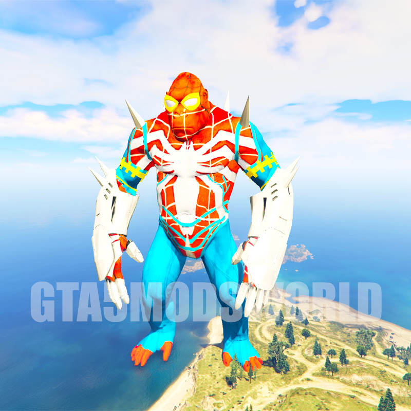 Spider-Man Kong 7 GTA5 MODS