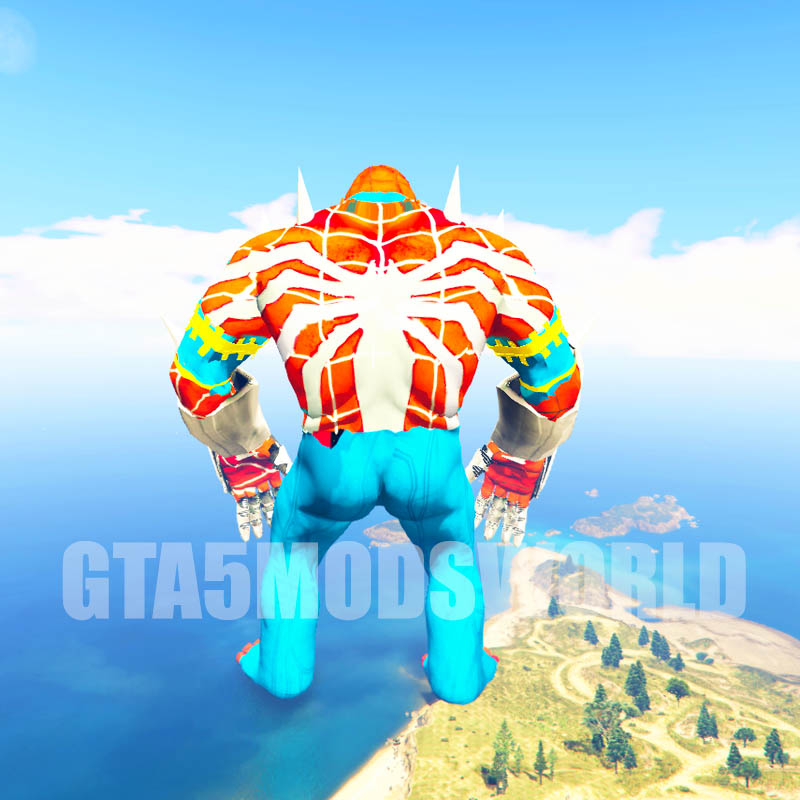 Spider-Man Kong 7 GTA5 MODS