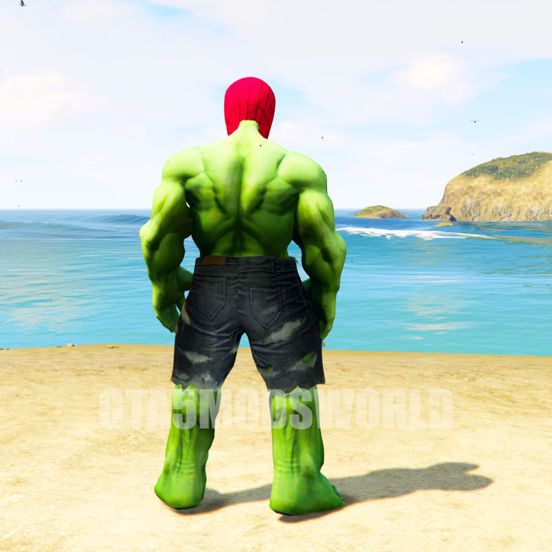 Spiderman Hulk 6 GTA5 MODS