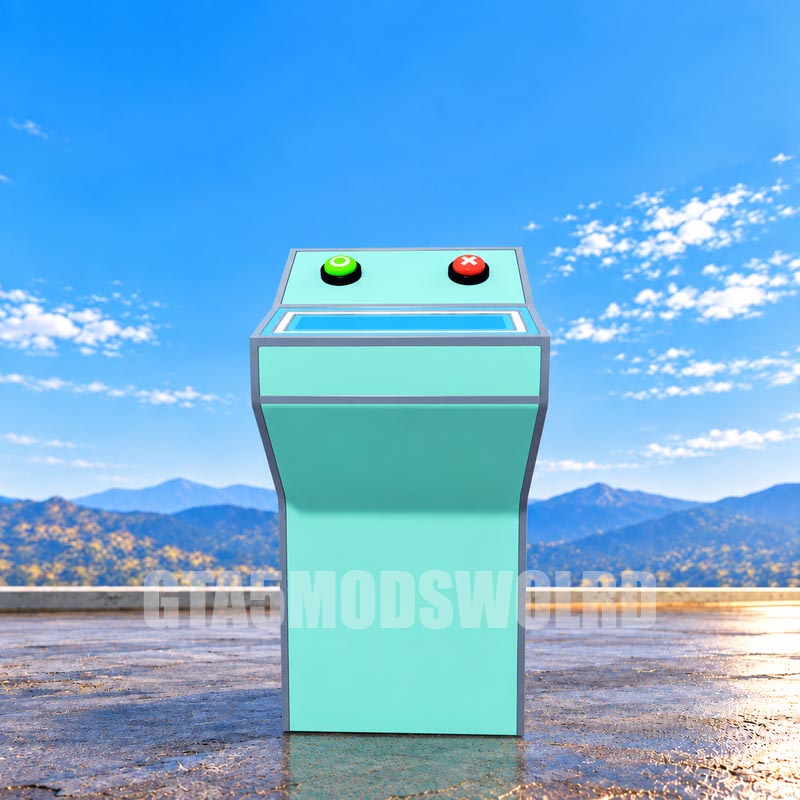 Squid Game Voting Podium Prop GTA5 MODS