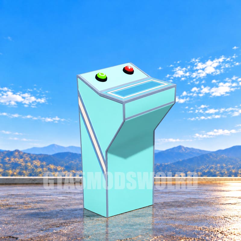 Squid Game Voting Podium Prop GTA5 MODS