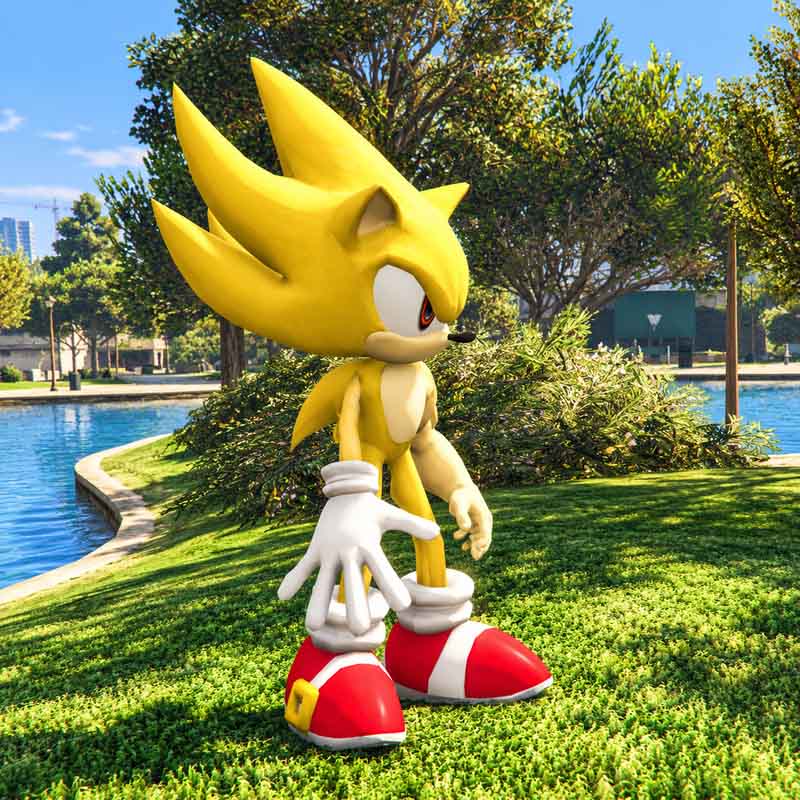 Strong Super Sonic GTA5 MODS