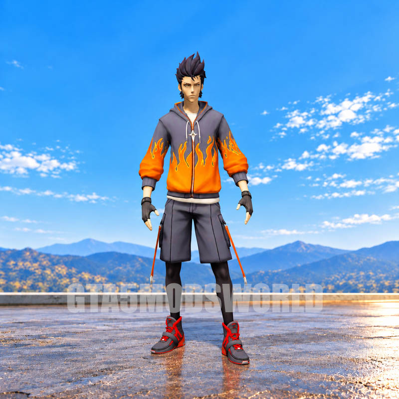 Sung Jinwoo Solo Leveling GTA5 MODS