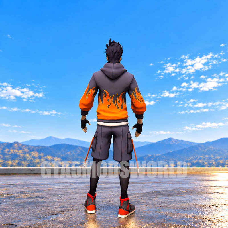 Sung Jinwoo Solo Leveling GTA5 MODS