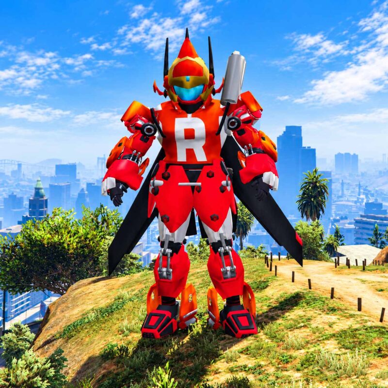 Team Rocket Mech Suit GTA5 MODS