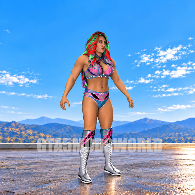 Tiffany Stratton WWE GTA5 MODS