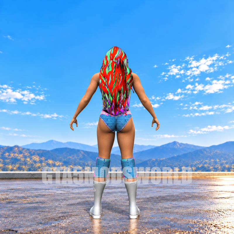Tiffany Stratton WWE GTA5 MODS