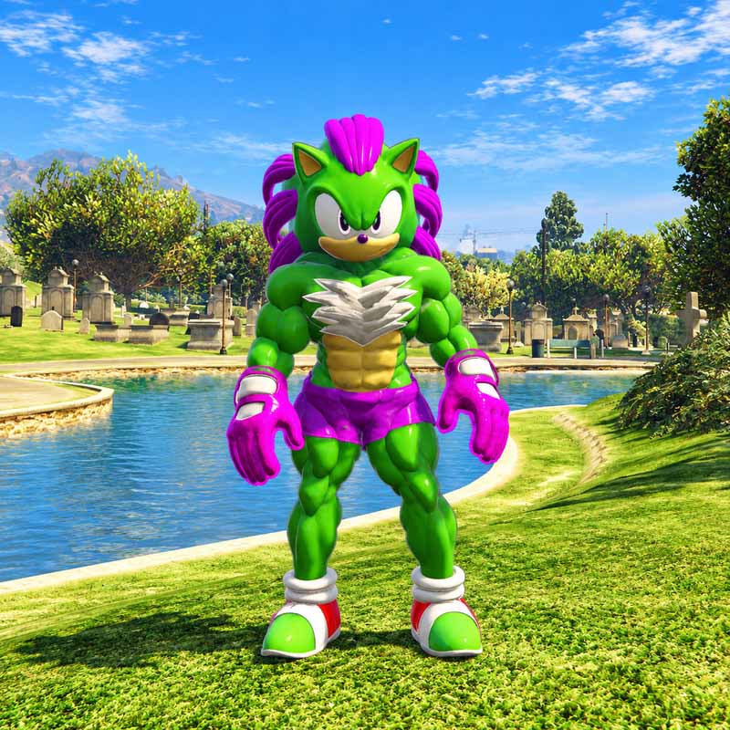 Titan Green Shadow GTA5 MODS