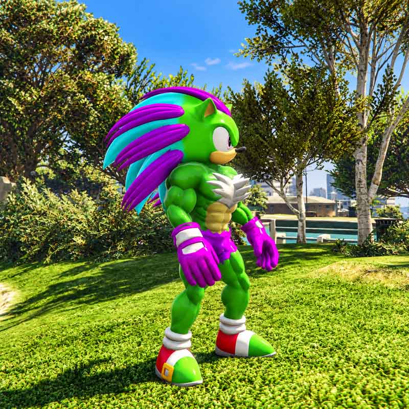 Titan Green Shadow GTA5 MODS 