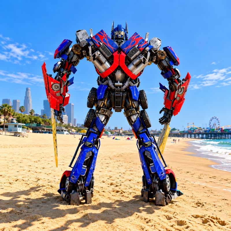 Transformers Optimus Prime GTA5 MODS