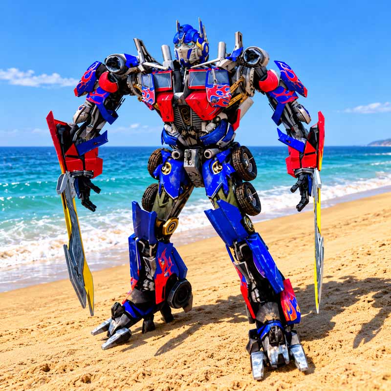 Transformers Optimus Prime GTA5 MODS