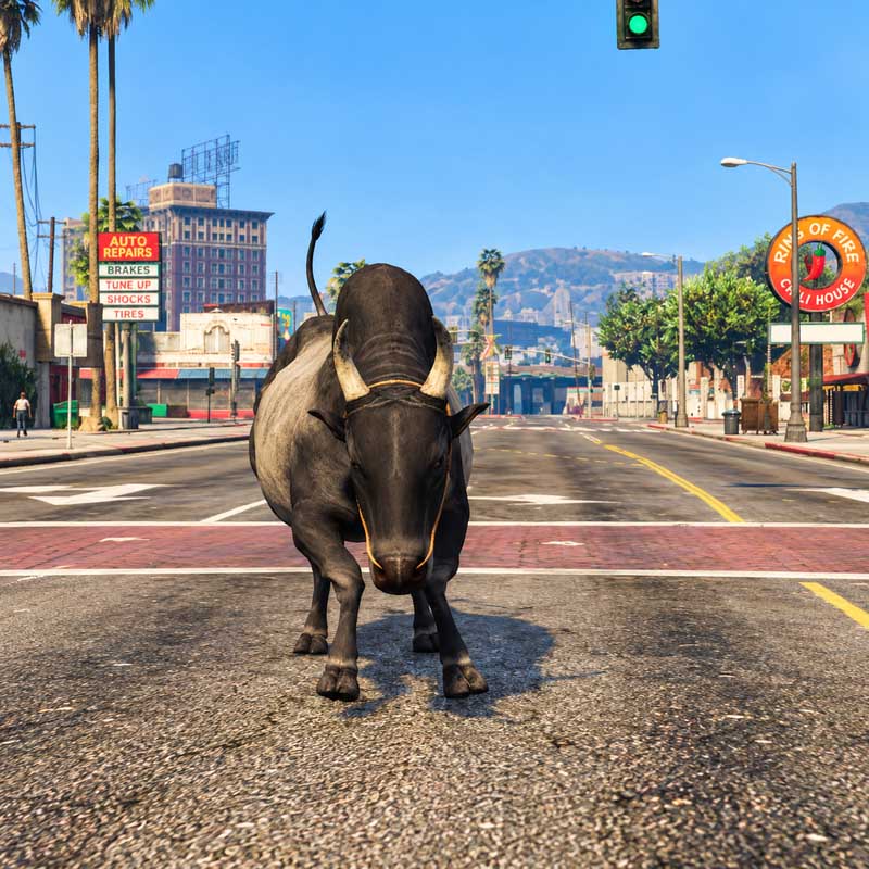 Zebu Bull Mod GTA5 MODS