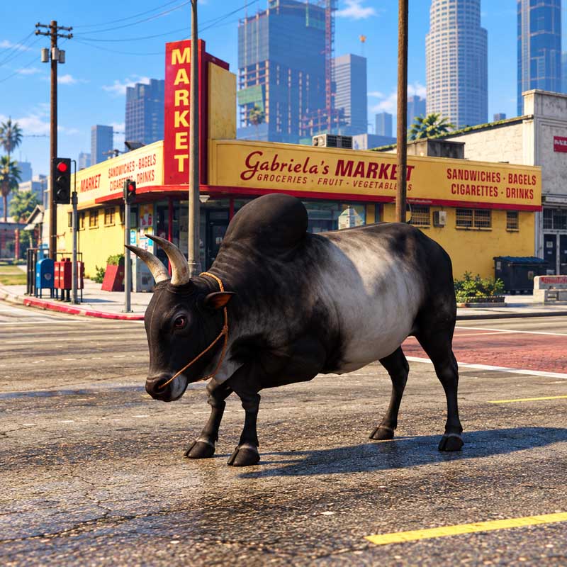 Zebu Bull Mod GTA5 MODS